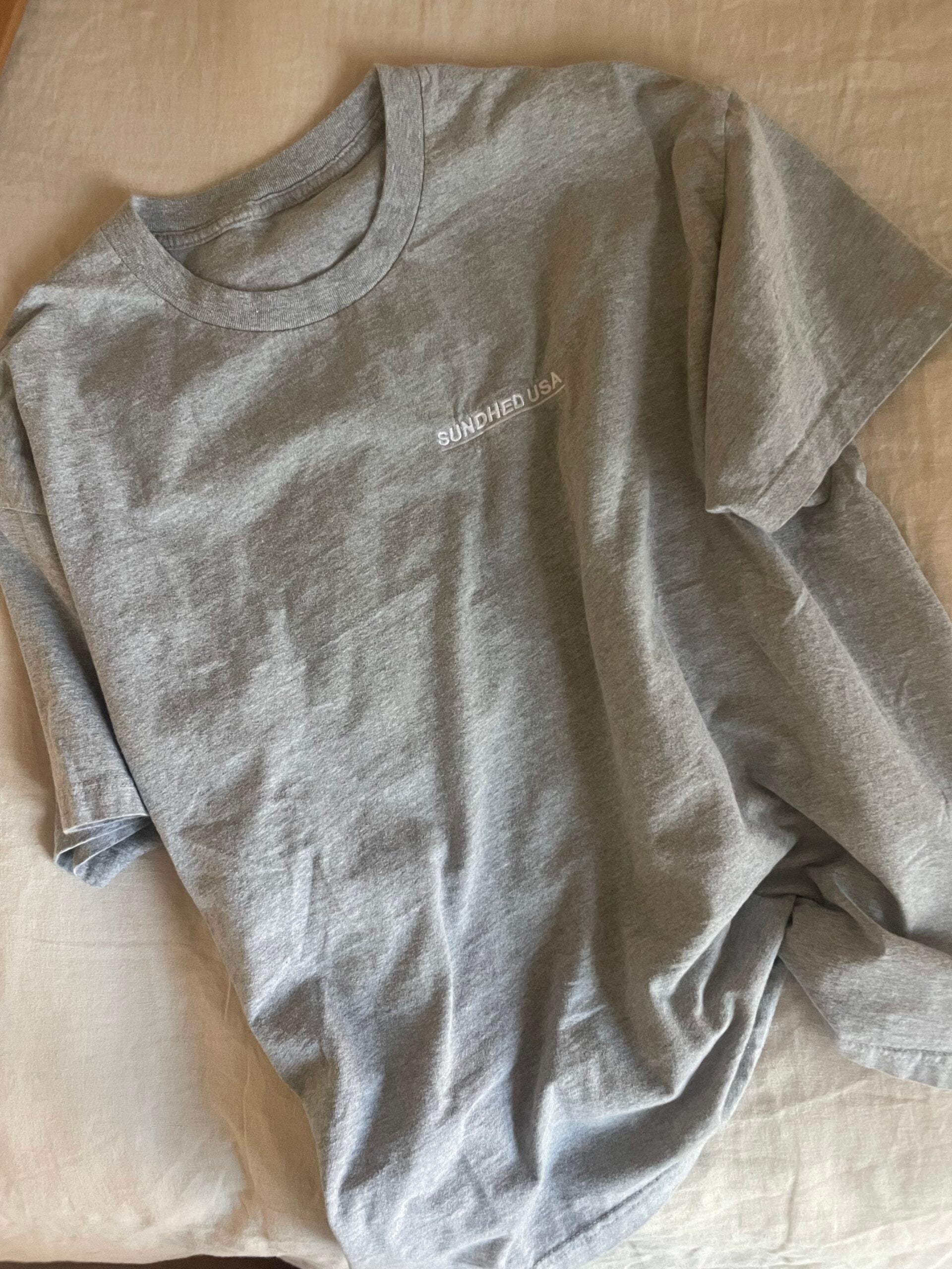 Midweight Cotton Everyday T-Shirt in Grey