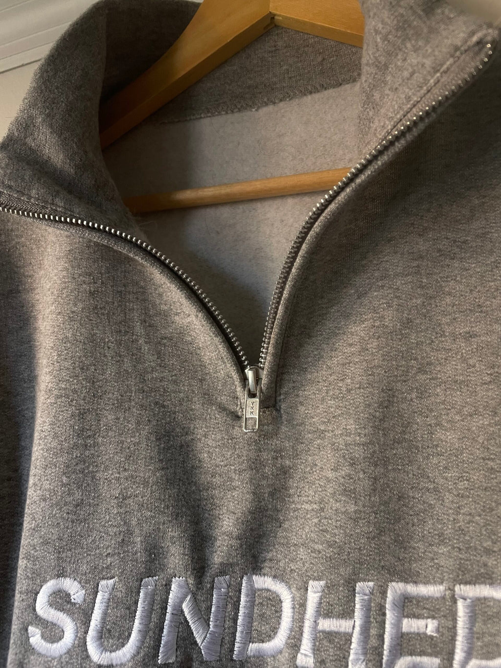 Lightweight Performance Quarter-Zip in Grey