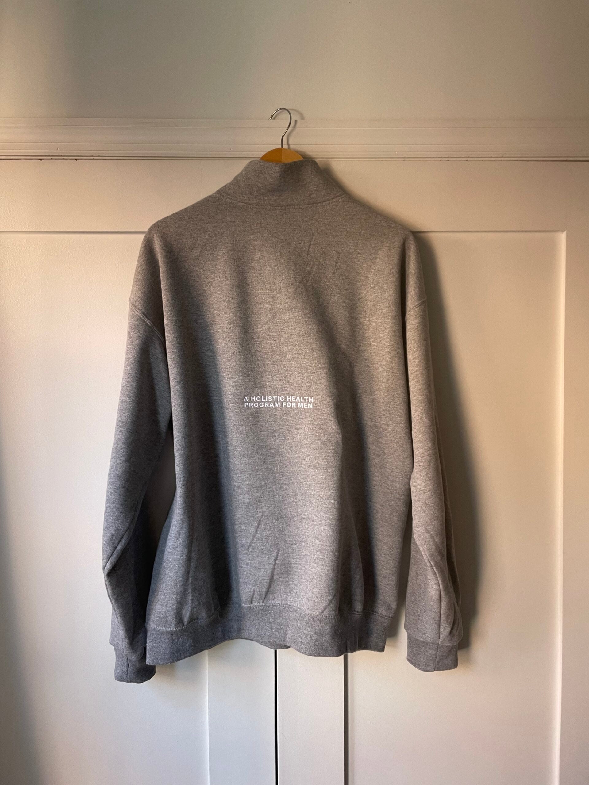 Lightweight Performance Quarter-Zip in Grey