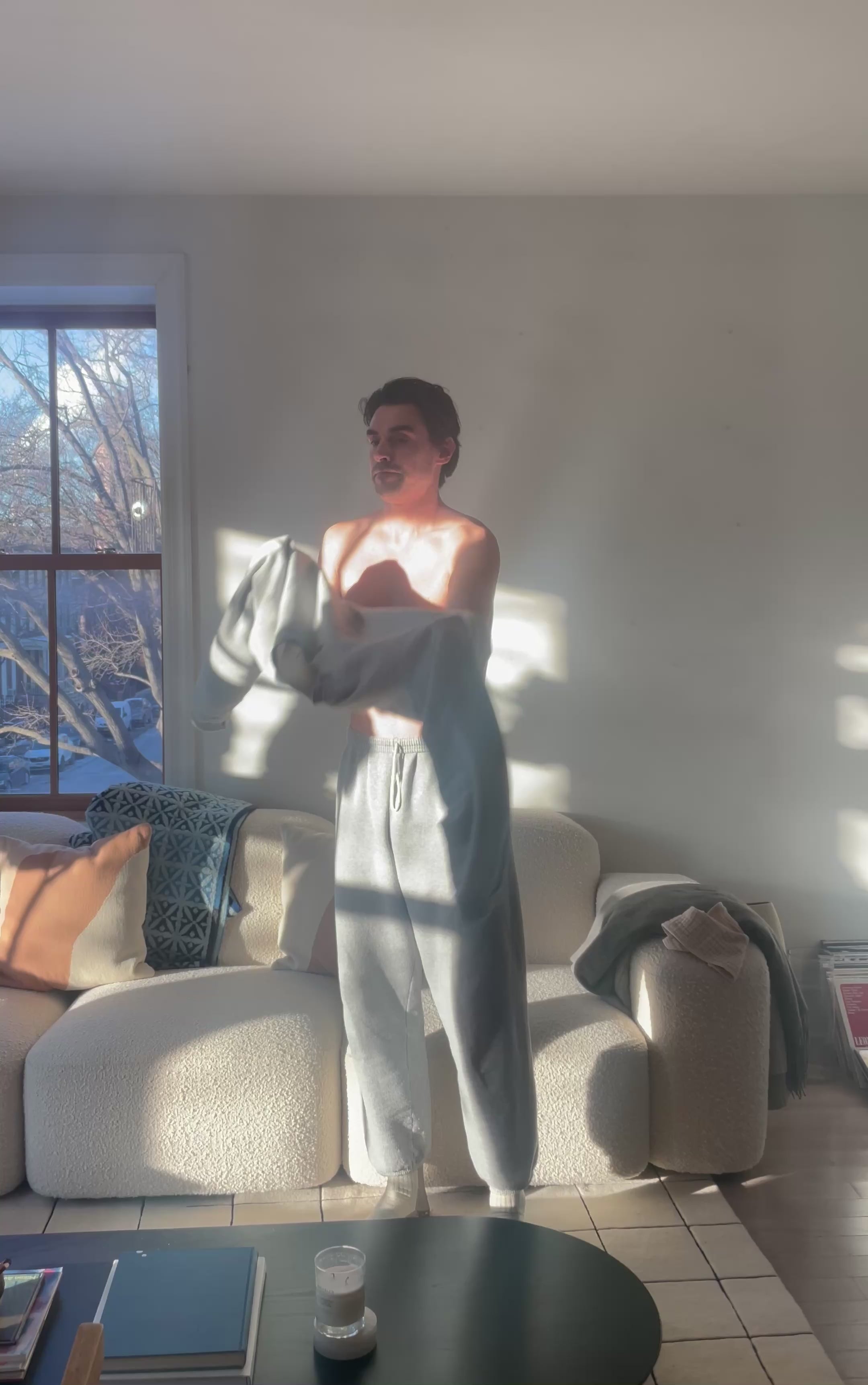 Heavyweight Sweatshirt in Grey